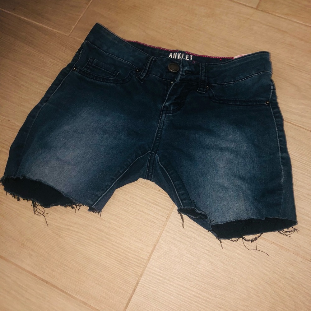 Anklet legging cut off shorts